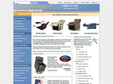 Coupon Code Sale On Lift Chairs